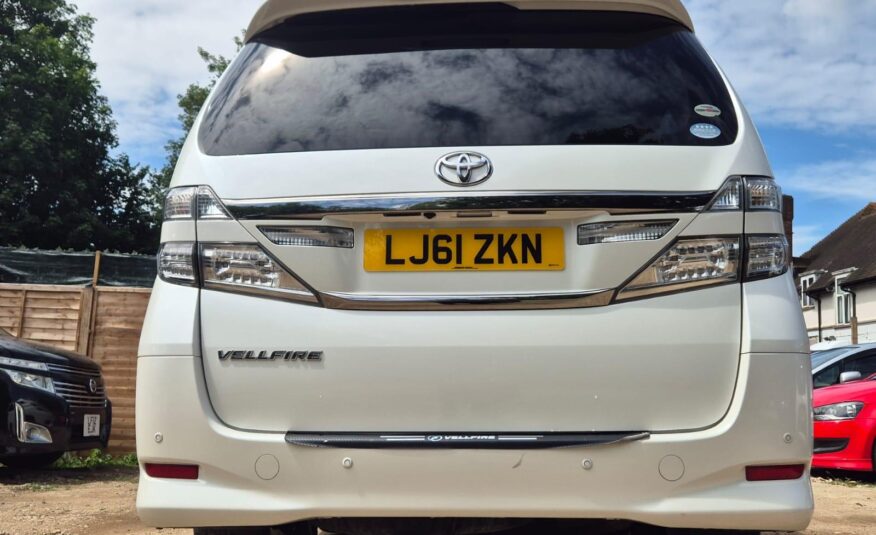 TOYOTA VELLFIRE 2011 ULEZ FREE