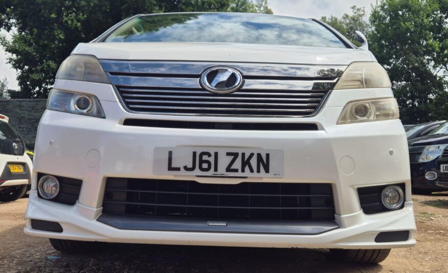 TOYOTA VELLFIRE 2011 ULEZ FREE