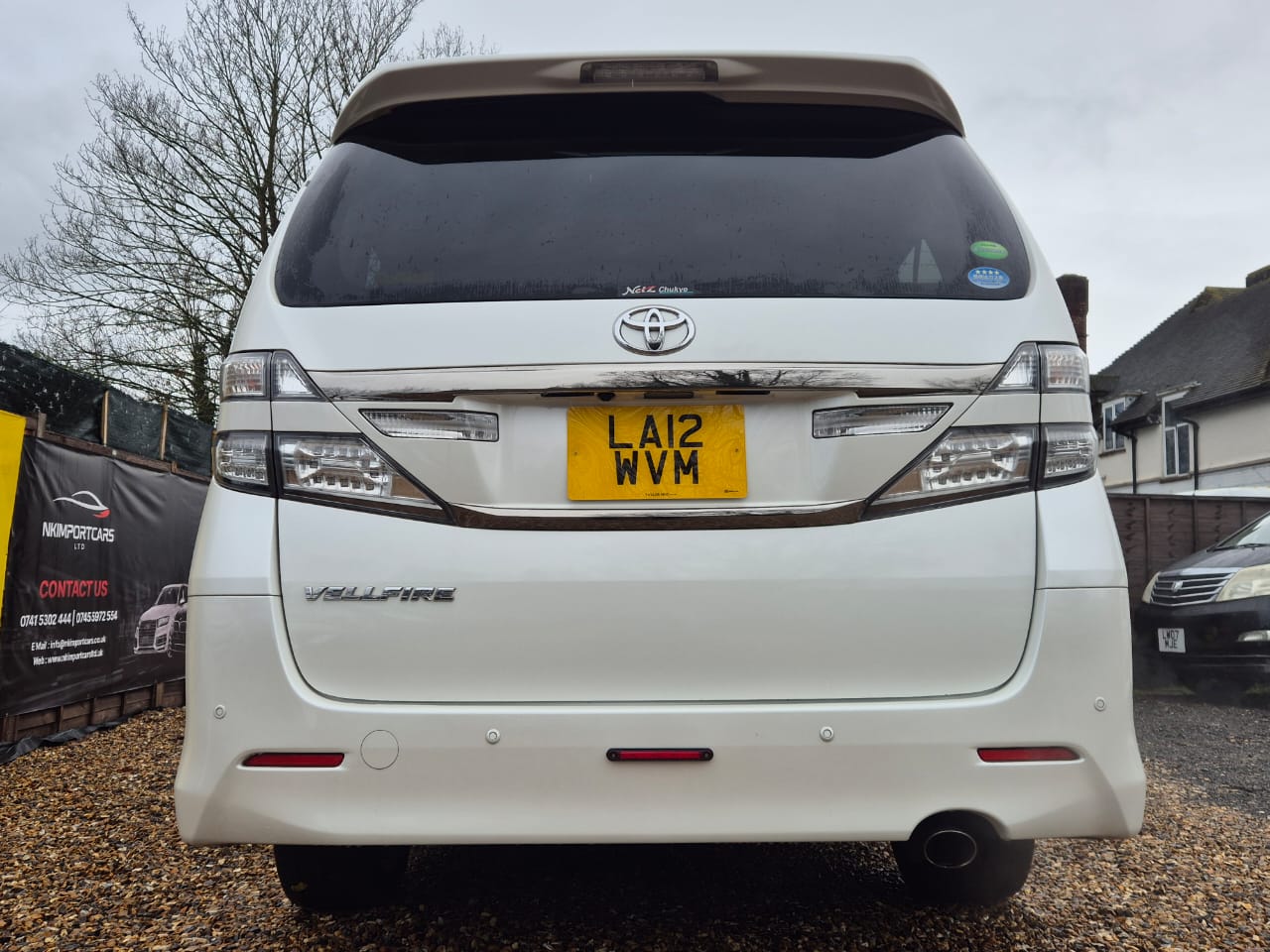 TOYOTA VELLFIRE 2012 PETROL AUTOMATIC
