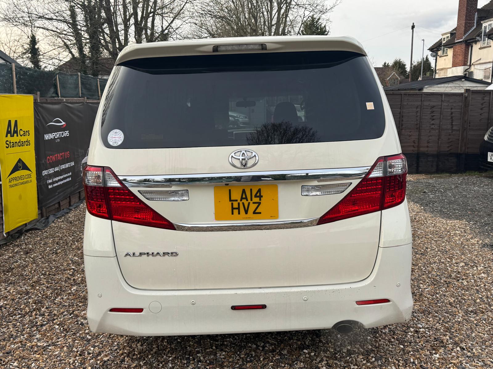 TOYOTA ALPHARD 2014 PETROL AUTOMATIC