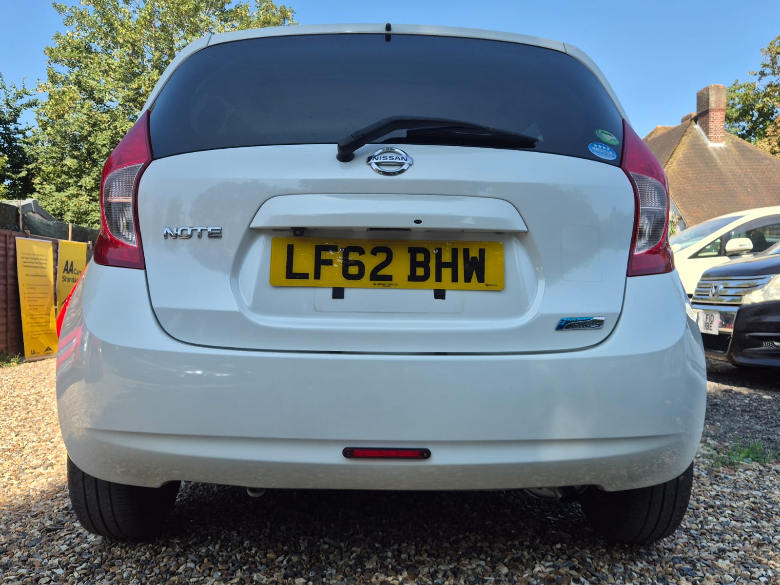 NISSAN NOTE AUTOMATIC 2013 ULEZ FREE