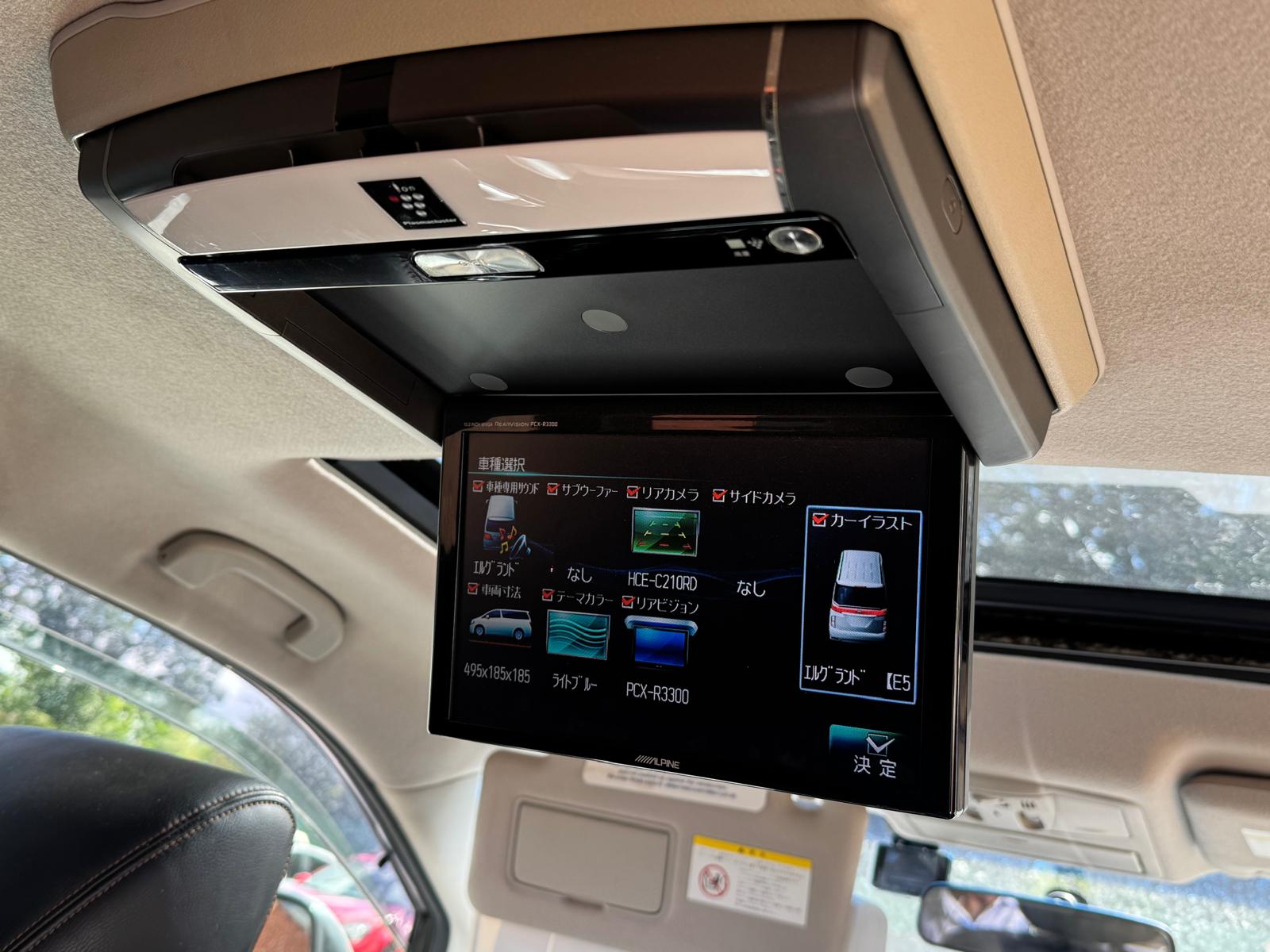 NISSAN ELGRAND HIGHWAY STAR 2013 SUNROOF