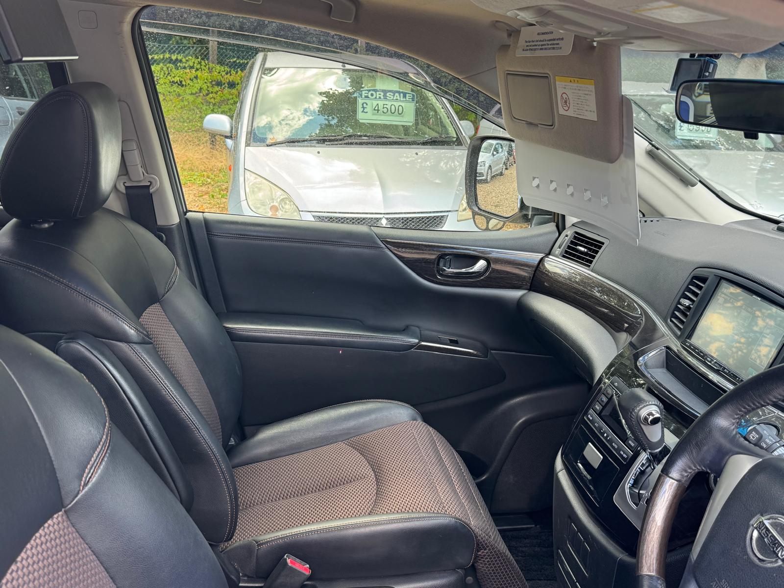 NISSAN ELGRAND HIGHWAY STAR 2013 SUNROOF