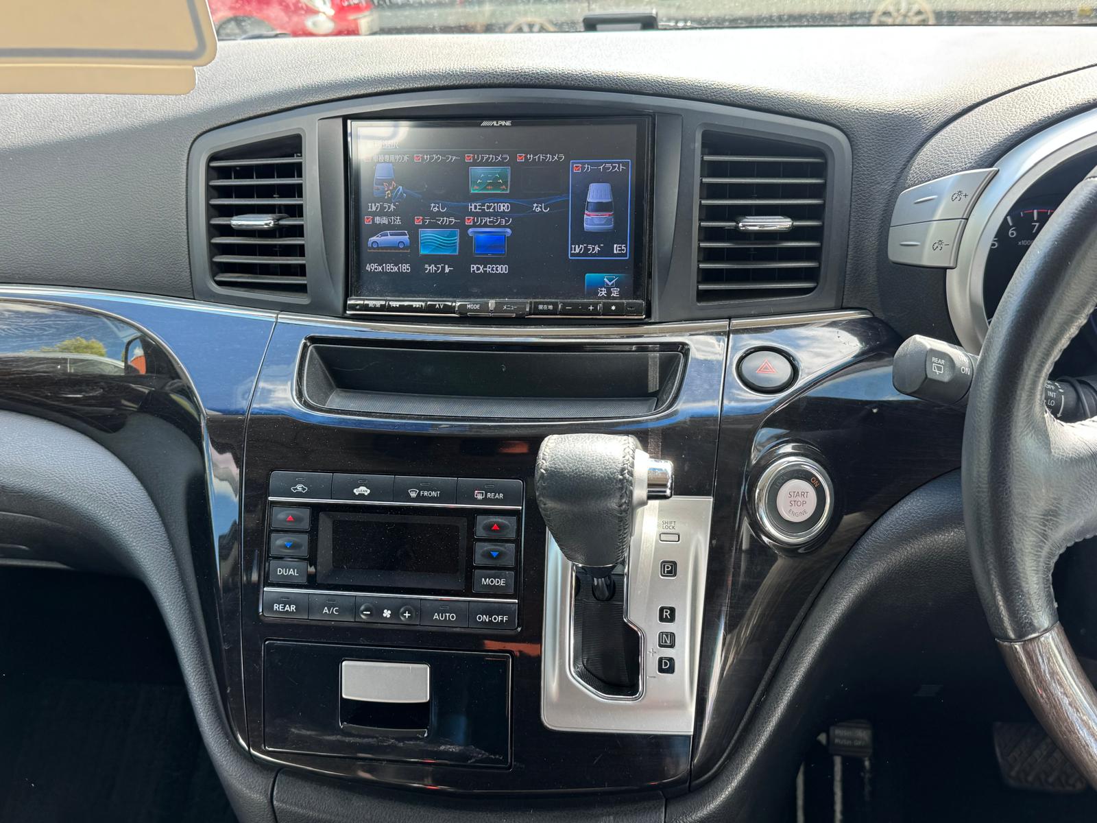 NISSAN ELGRAND HIGHWAY STAR 2013 SUNROOF