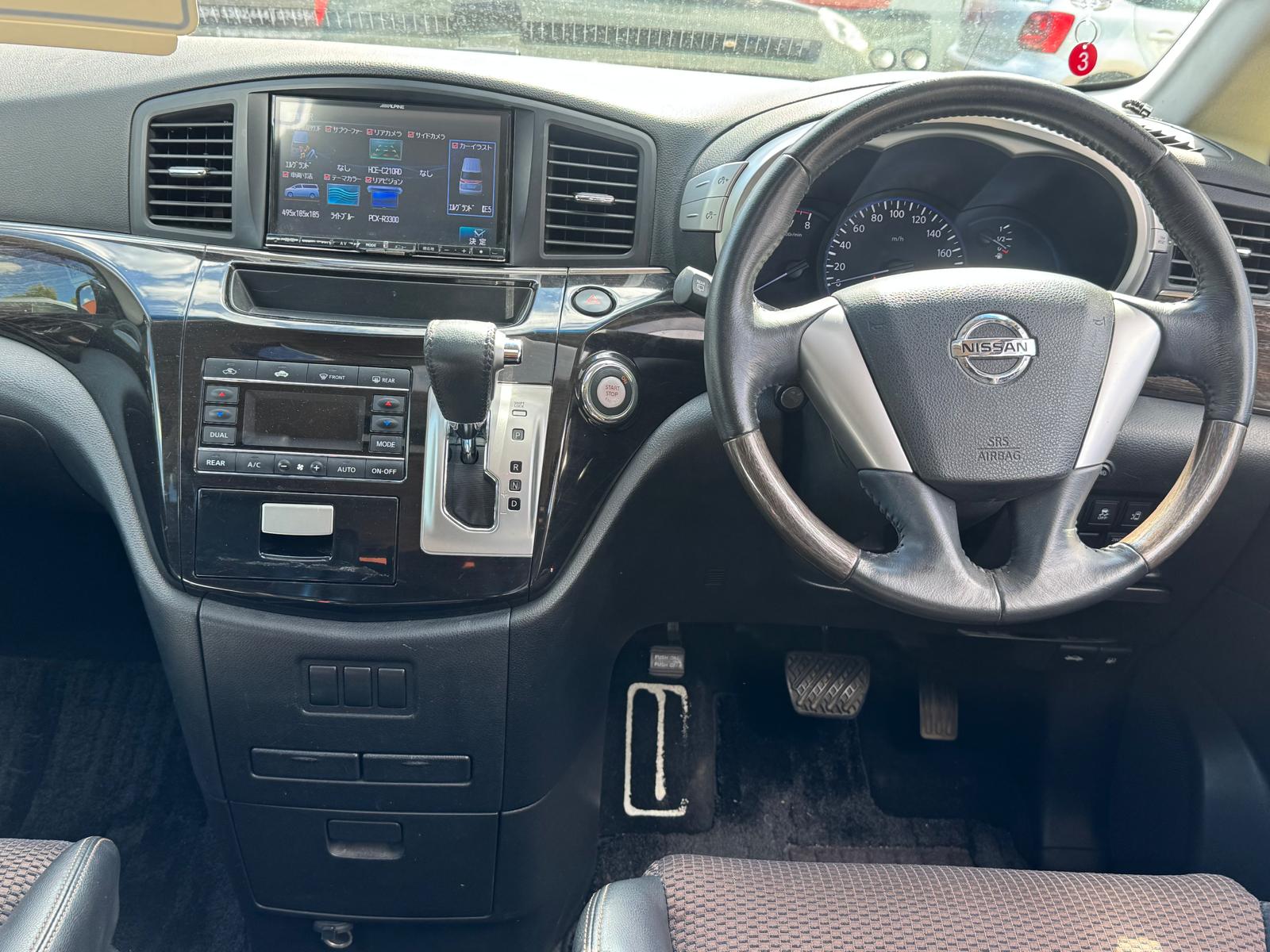 NISSAN ELGRAND HIGHWAY STAR 2013 SUNROOF